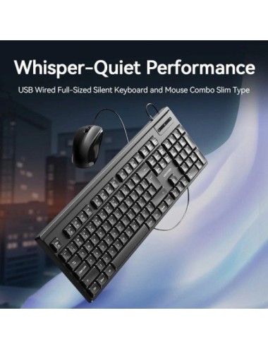Teclado y Ratón Vention Combo KTYBG-EN