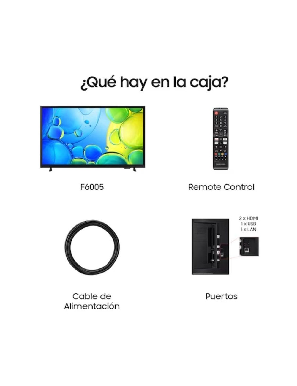 Televisor Samsung TU32F6005FK 32'/ Full HD/ Smart TV/ WiFi