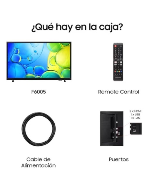 Televisor Samsung TU32F6005FK 32'/ Full HD/ Smart TV/ WiFi