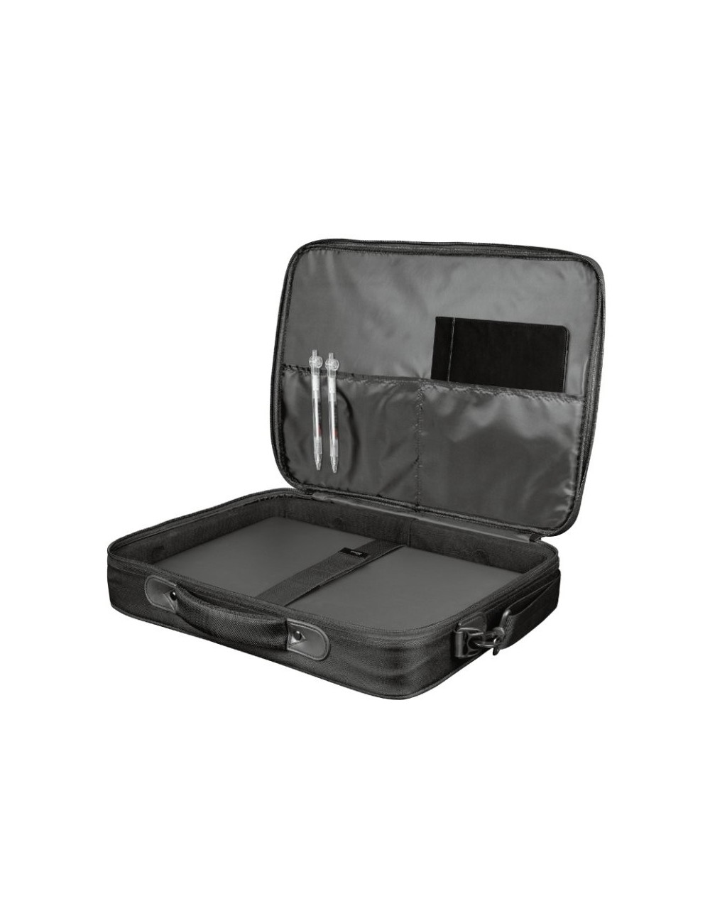 Maletín Trust Atlanta para Portátiles hasta 15.6'/ Negro