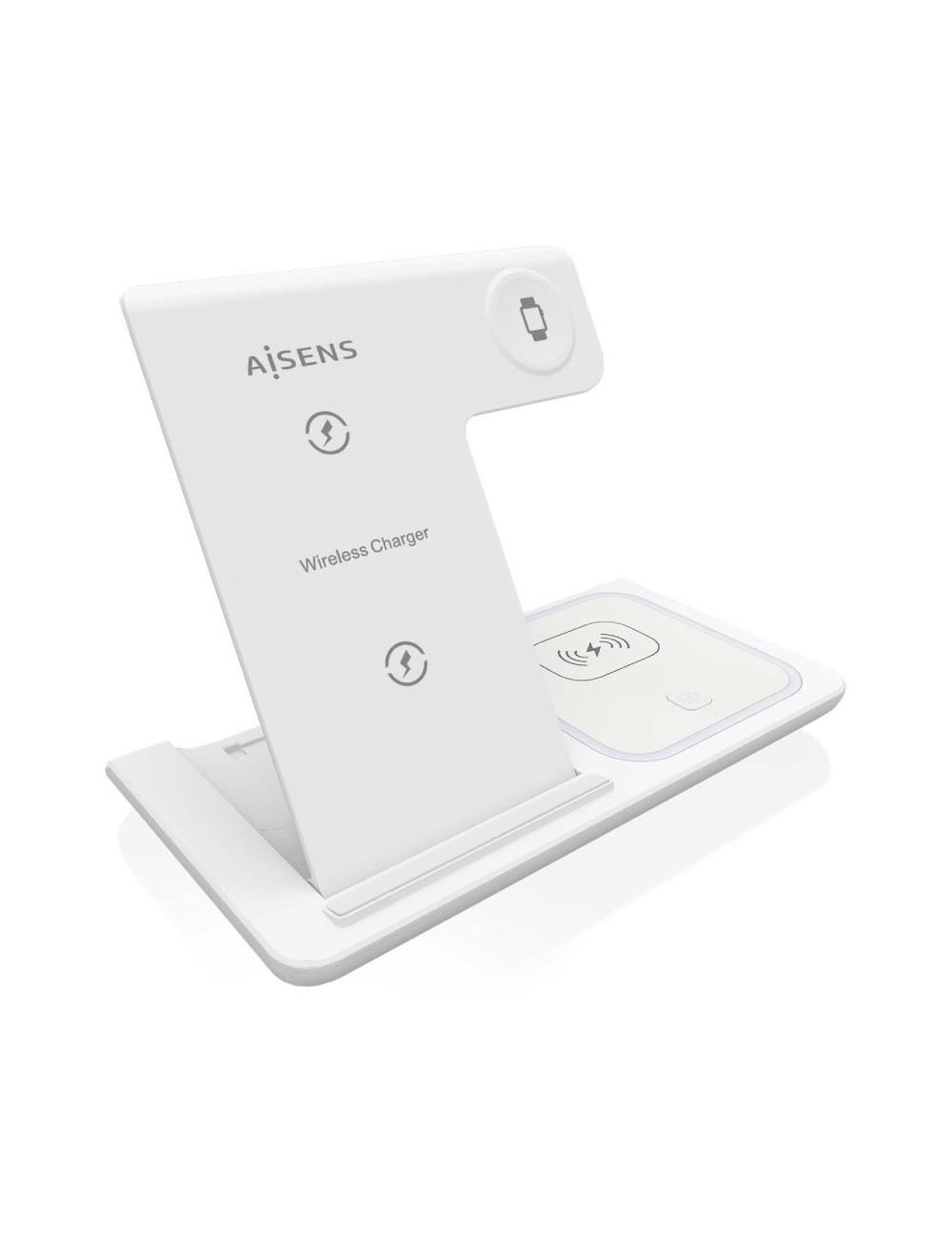 Base de carga Inalámbrica Aisens ASCH-15W3WC044-W/ 15W