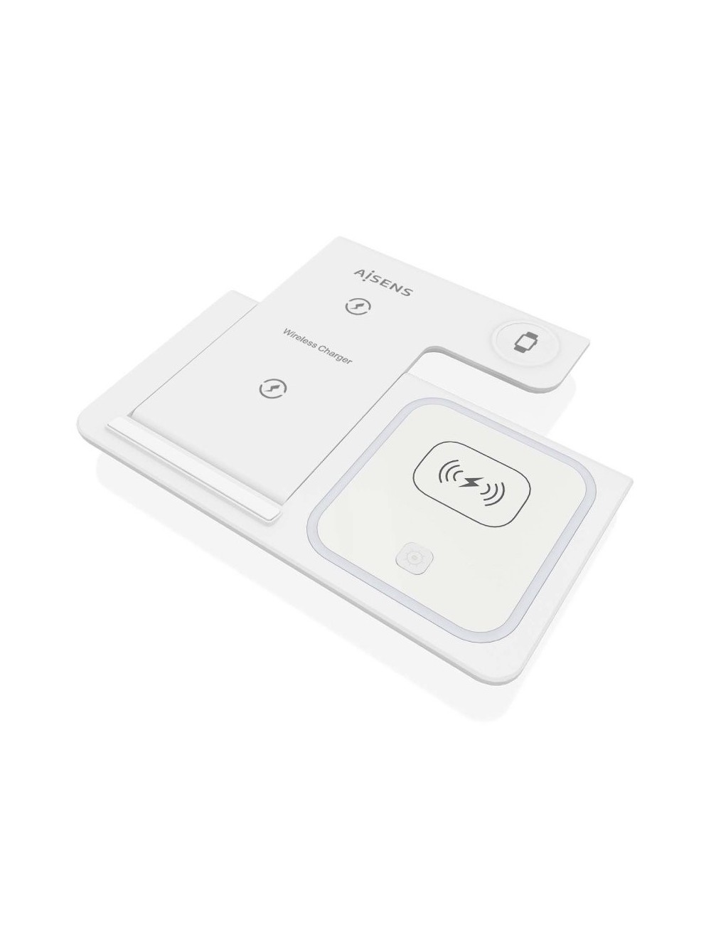 Base de carga Inalámbrica Aisens ASCH-15W3WC044-W/ 15W