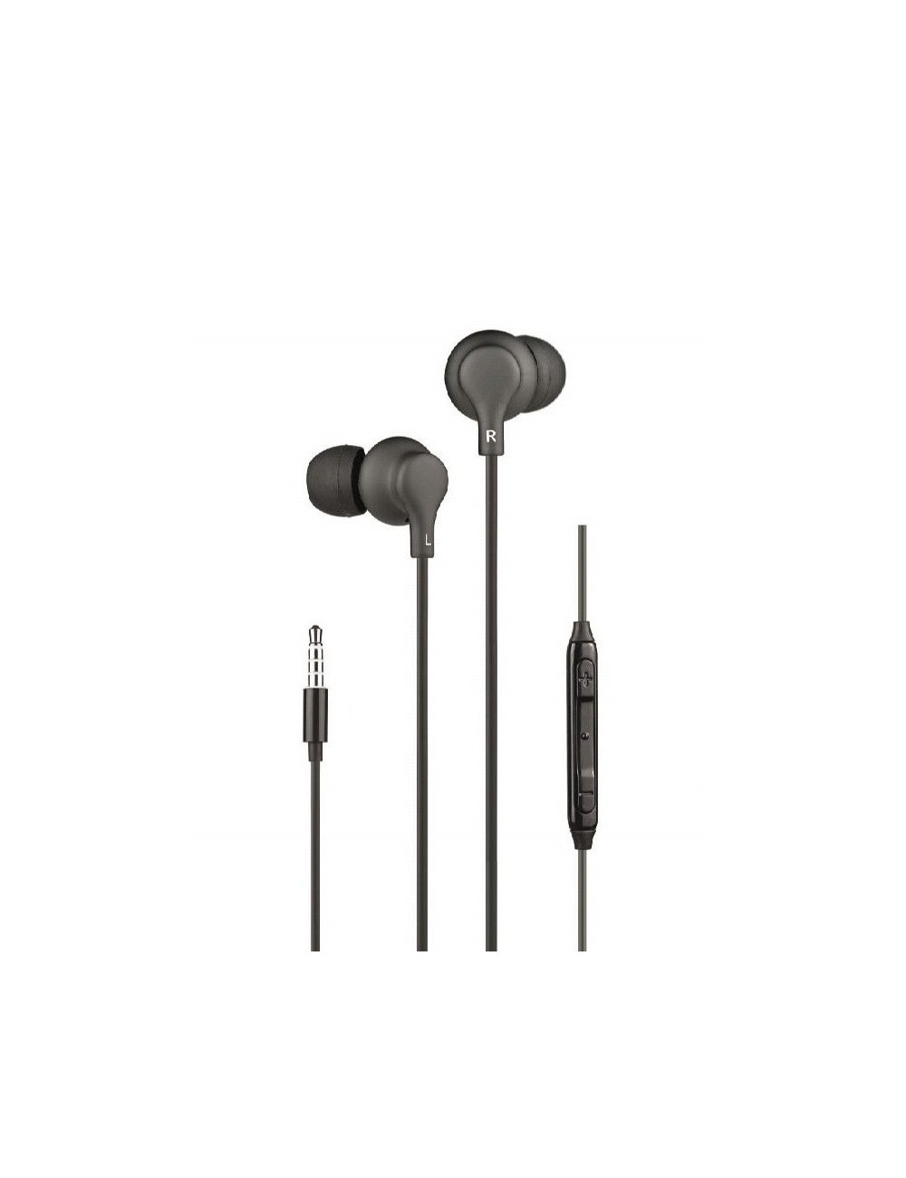 Auriculares Intrauditivos Daewoo DW2013/ con Micrófono/ Jack 3.5/ Negros