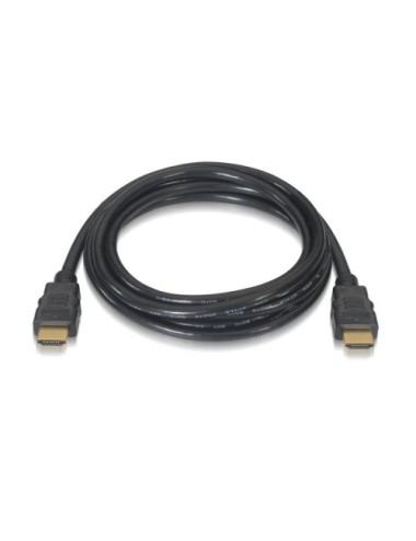 Cable HDMI 2.0 4K Aisens A120-0120/ HDMI Macho - HDMI Macho/ 1.5m/ Certificado/ Negro