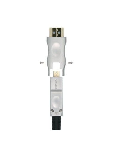 Cable HDMI 2.0 AOC 4K Desmontable Aisens A148-0512/ HDMI Macho / D Macho - HDMI Macho/ 30m/ Negro