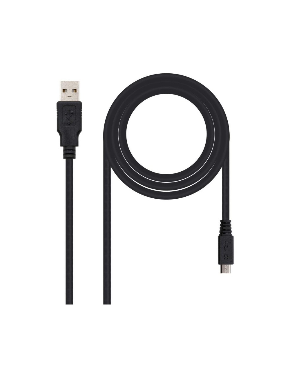 CABLE USB NANOCABLE USB MASCLE A MICRO USB 3MTS NEGRE ( 10.01.0503 )