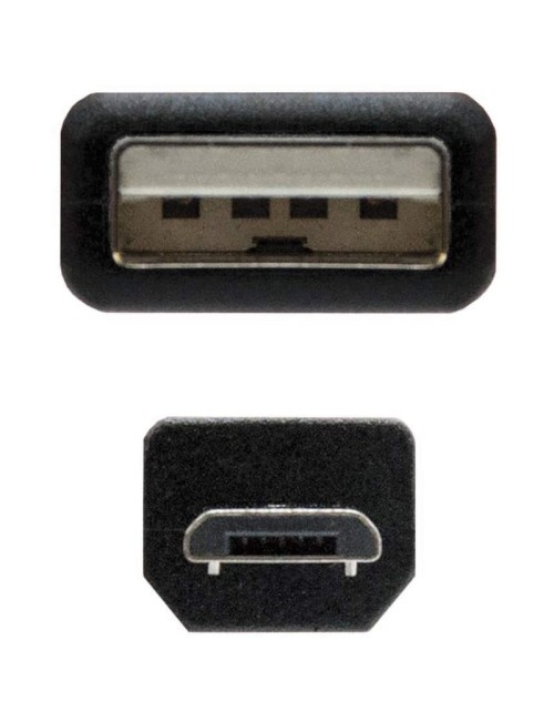 CABLE USB NANOCABLE USB MASCLE A MICRO USB 3MTS NEGRE ( 10.01.0503 )