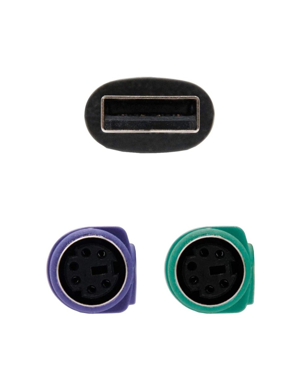 Conversor Nanocable 10.03.0101/ PS Hembra - USB Macho