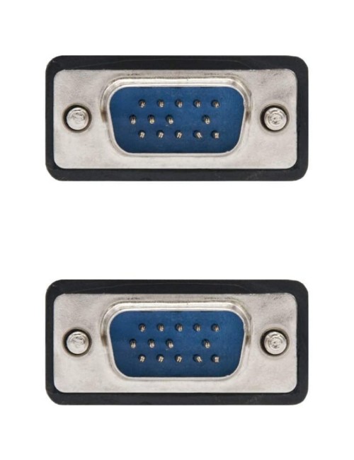 Cable SVGA Nanocable 10.15.0101/ VGA Macho - VGA Macho/ 1m/ Negro