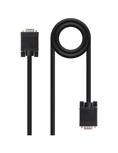 CABLE NANOCABLE SVGA  HDB15 M HDB15 M NEGRE 1.8mts(10.15.1302)
