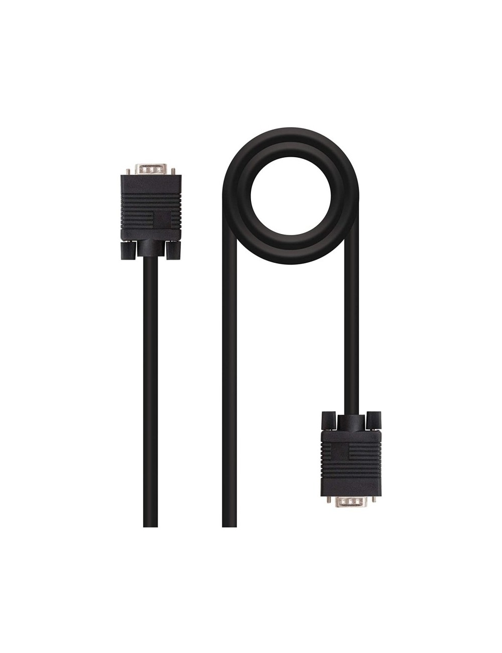 CABLE NANOCABLE SVGA  HDB15 M HDB15 M NEGRE 1.8mts(10.15.1302)