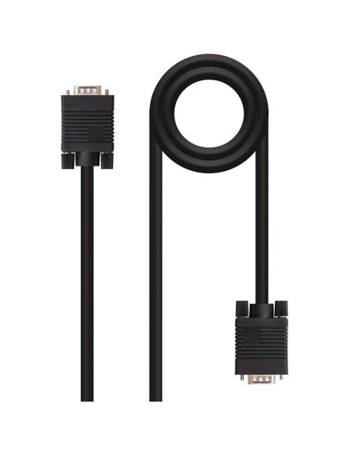CABLE NANOCABLE SVGA  HDB15 M HDB15 M NEGRE 1.8mts(10.15.1302)