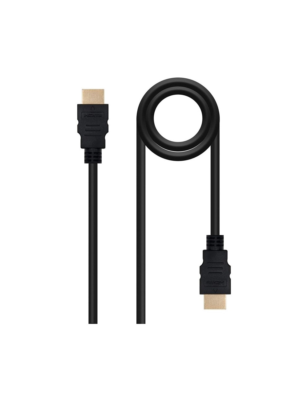 Cable HDMI 1.4 Nanocable 10.15.1702/ HDMI Macho - HDMI Macho/ 1.8m/ Negro