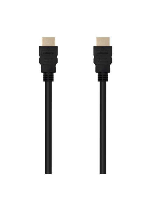 Cable HDMI 1.4 Nanocable 10.15.1707/ HDMI Macho - HDMI Macho/ 7m/ Negro