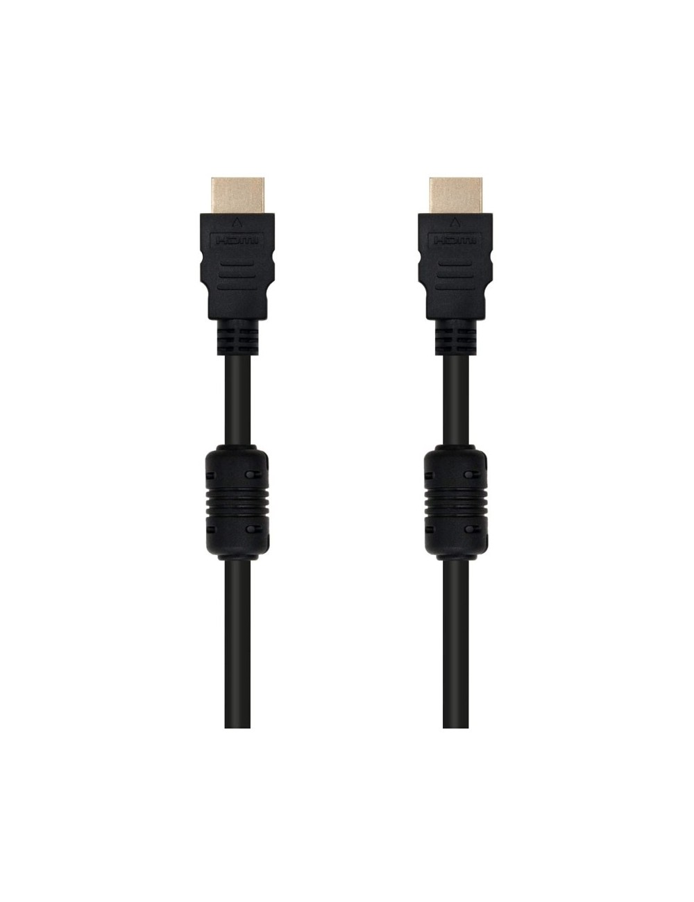 Cable HDMI 1.4 Nanocable 10.15.1810/ HDMI Macho - HDMI Macho/ 10m/ Negro