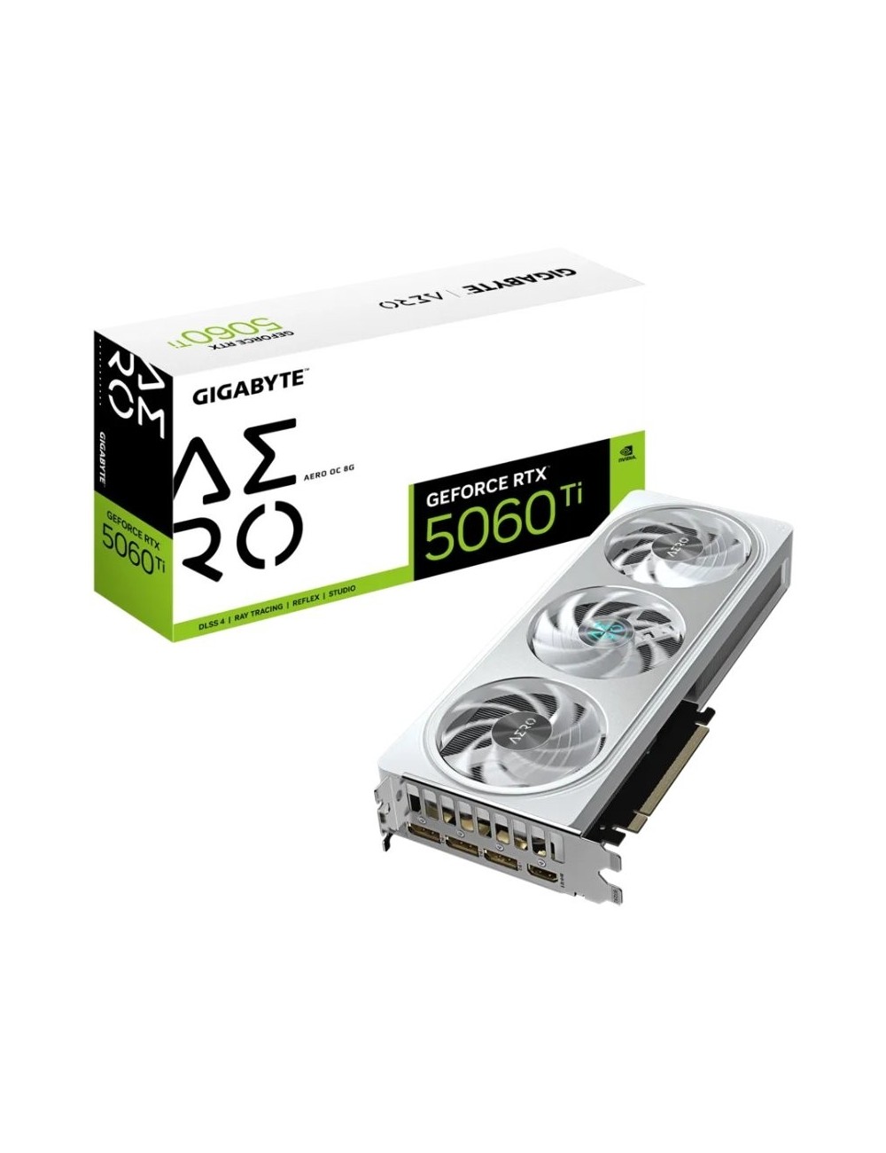 Tarjeta Gráfica Gigabyte GeForce RTX 5060 Ti AERO OC/ 8GB GDDR7