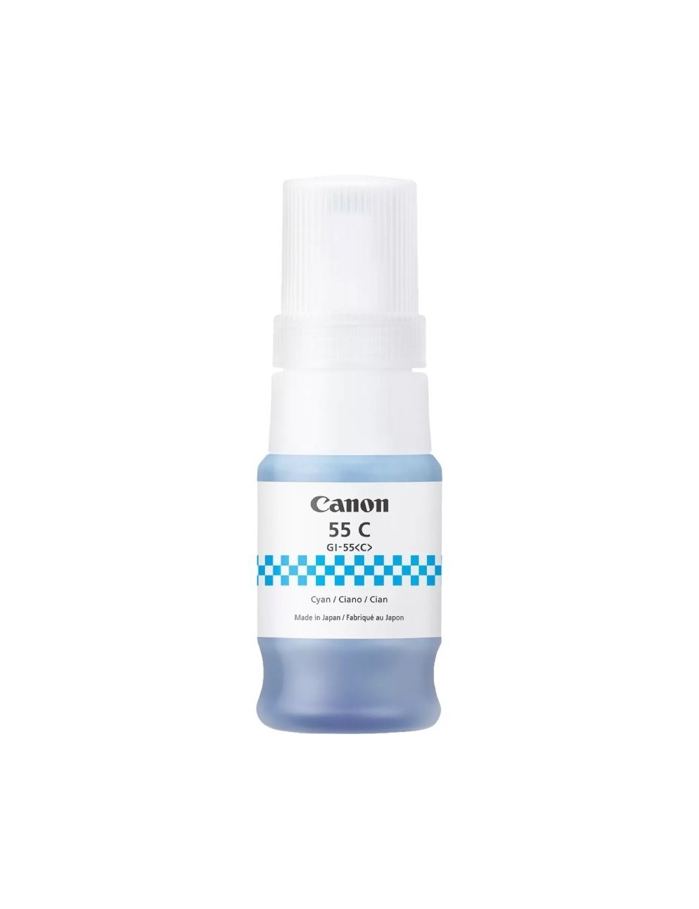Botella de Tinta Original Canon GI-55/ Cian