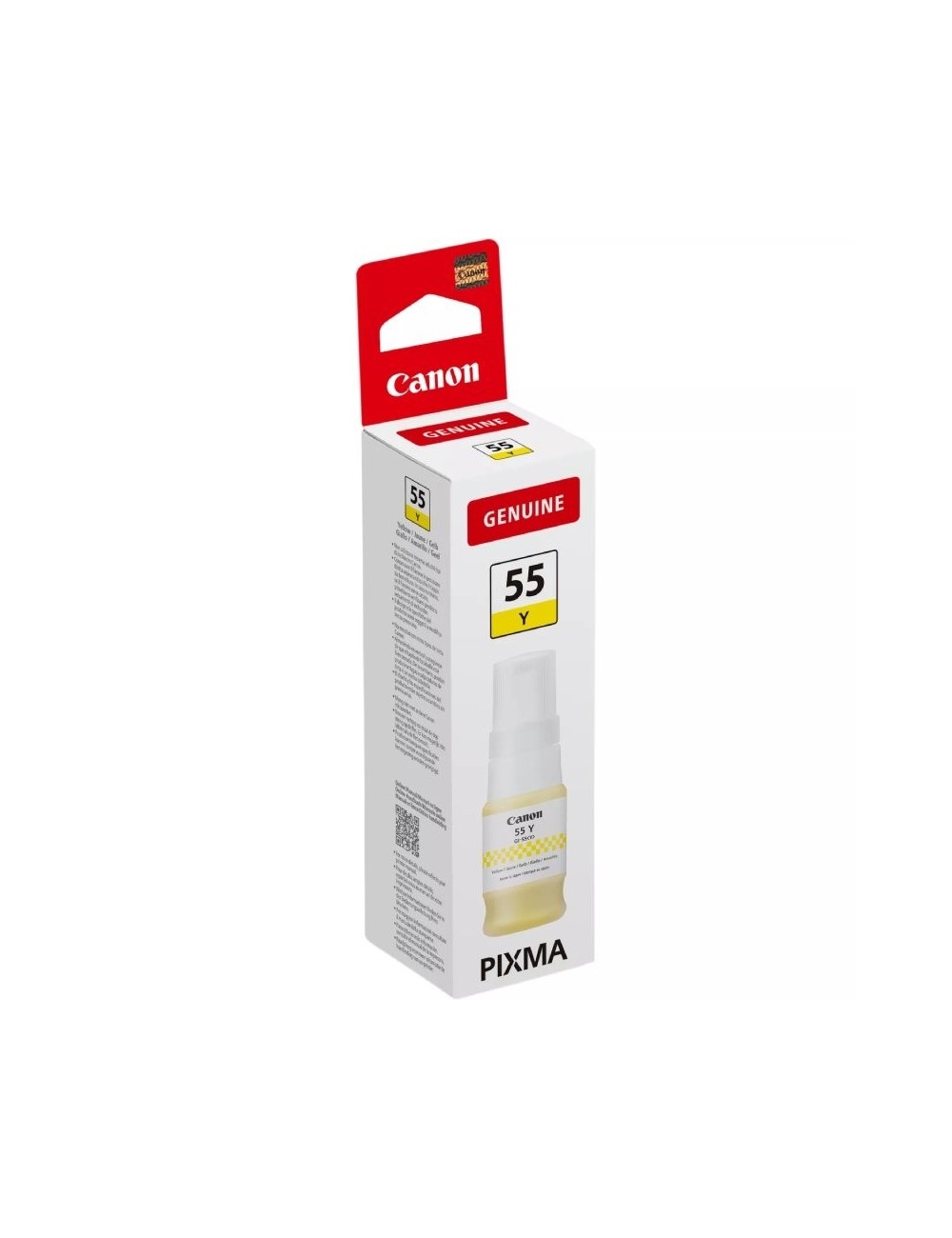 Botella de Tinta Original Canon GI-55/ Amarilla
