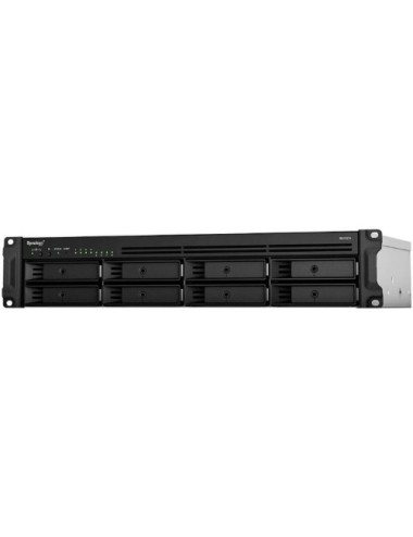 NAS Synology RackStation RS1221+ / 8 Bahías 3.5'-2.5'/ 4GB DDR4/ Formato Rack