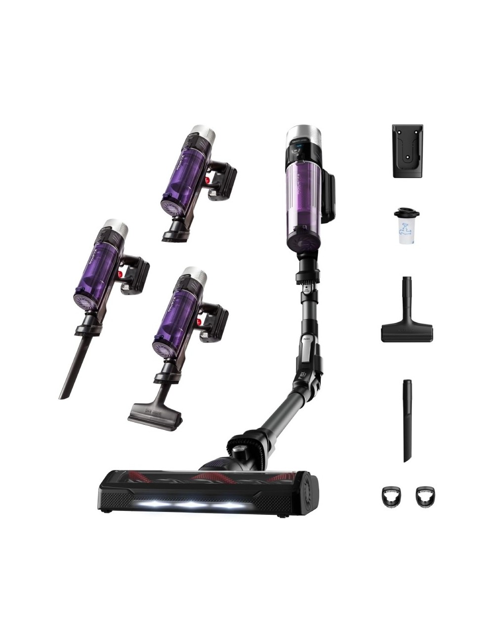 Aspirador Escoba con batería Rowenta X-Force Flex 9.60 Allergy Care/ 100W/ Autonomía 45 Min