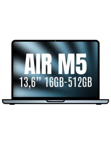 Apple Macbook Air 13,6'/ M5 10-Core CPU/ 16GB/ 512GB SSD/ 8-Core GPU/ Azul