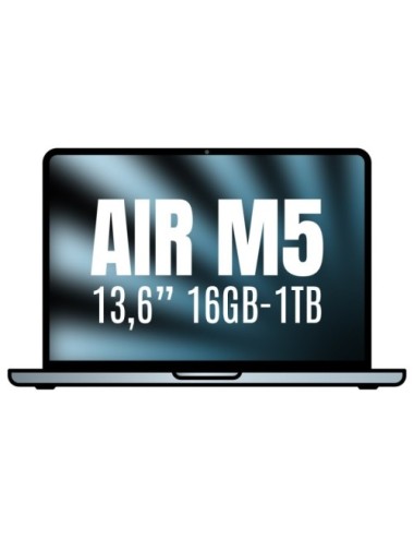 Apple Macbook Air 13,6'/ M5 10-Core CPU/ 16GB/ 1TB SSD/ 10-Core GPU/ Azul