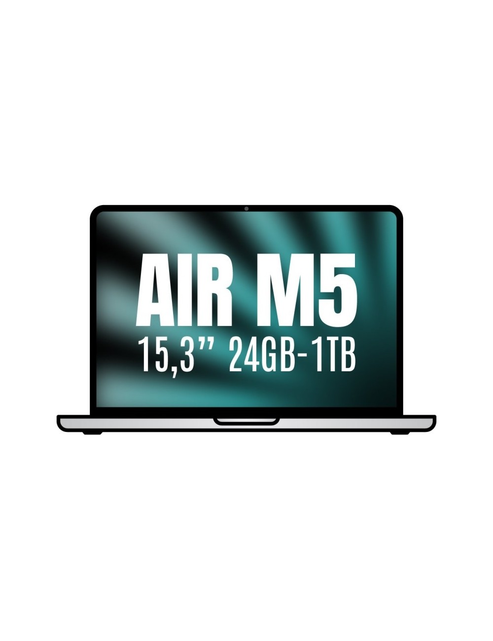 Apple Macbook Air 15,3'/ M5 10-Core CPU/ 24GB/ 1TB SSD/ 10-Core GPU/ Plata