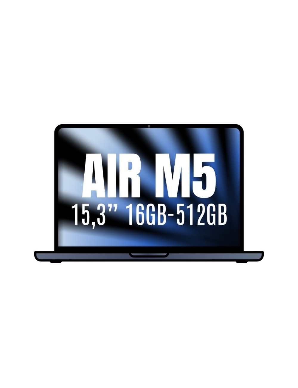 Apple Macbook Air 15,3'/ M5 10-Core CPU/ 16GB/ 512GB SSD/ 10-Core GPU/ Medianoche
