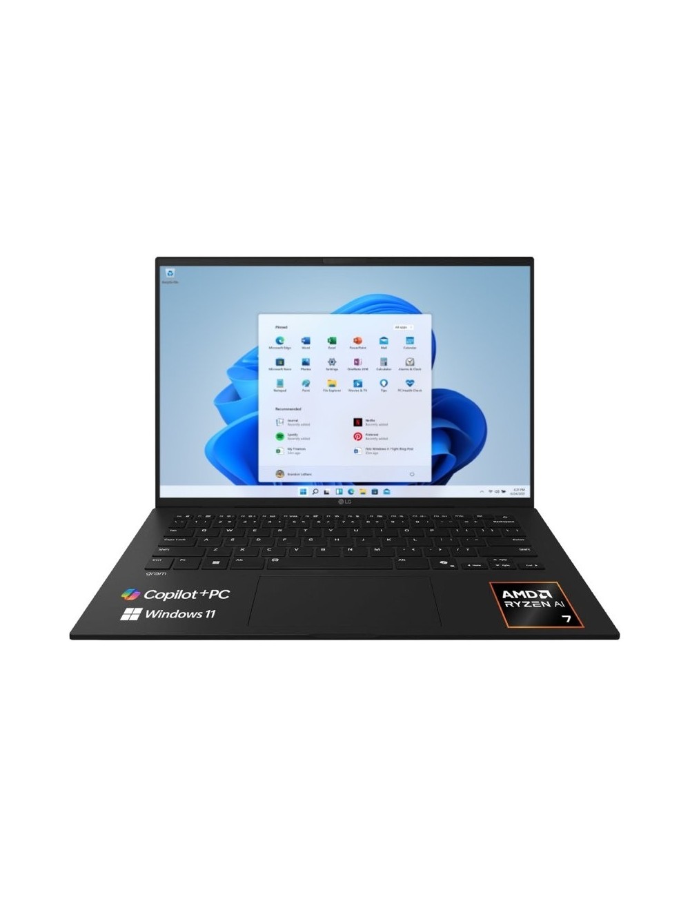 Portátil LG Gram 14Z95U-G.AU85BN Ryzen AI 7 450/ 32GB/ 512GB SSD/ 14'/ Win11