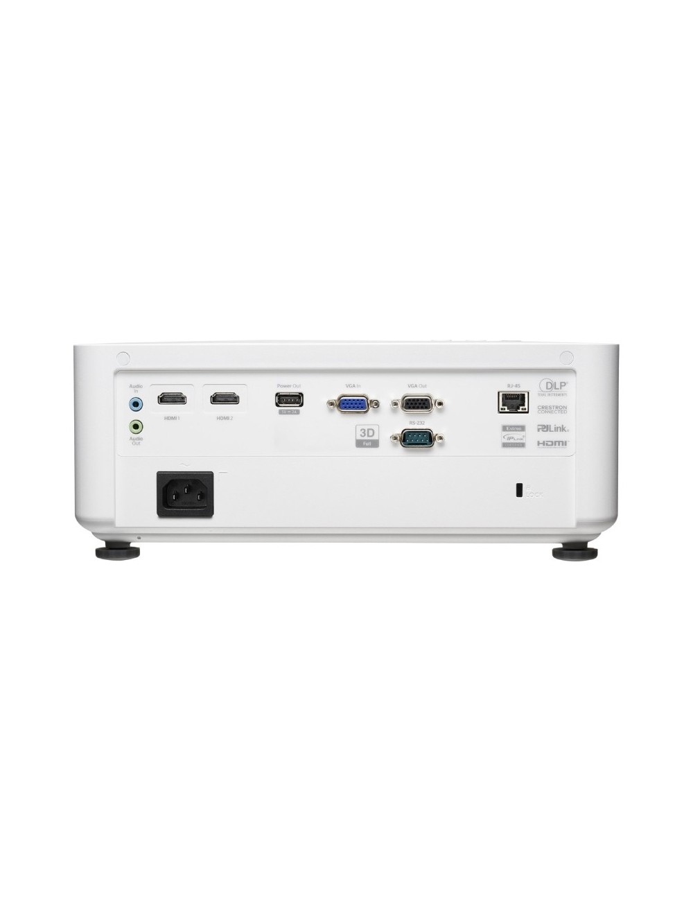 Proyector Optoma LW351ST/ 3500 Lúmenes/ WXGA/ HDMI-VGA-RS232/ Blanco