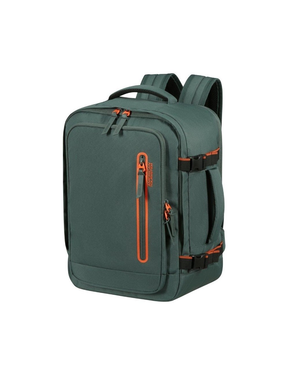 Mochila American Tourister Take2cabin S/M para Portátiles hasta 15.6'/ 26.5L/ Verde Oscuro