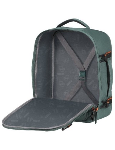 Mochila American Tourister Take2cabin S/M para Portátiles hasta 15.6'/ 26.5L/ Verde Oscuro