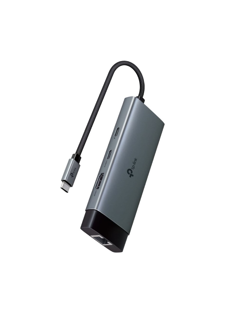 Docking USB Tipo-C TP-Link UH6120C/ 1xUSB Tipo-C/ 2xUSB/ 1xHDMI 4K/ 1xRJ45/ 1xUSB Tipo-C PD/ Gris