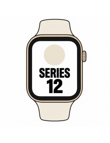 Apple Watch Series 12/ GPS/ 42mm/ Dorado Claro/ Correa Deportiva Arena (S/M)