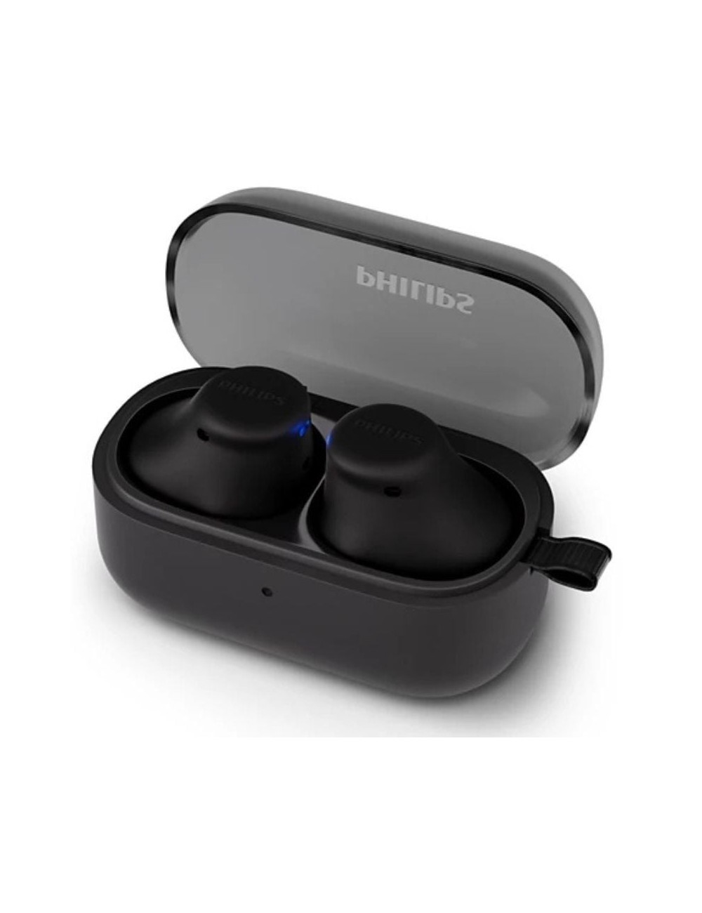Auriculares Bluetooth Philips TAT2149 con estuche de carga/ Autonomía 6h/ Negros