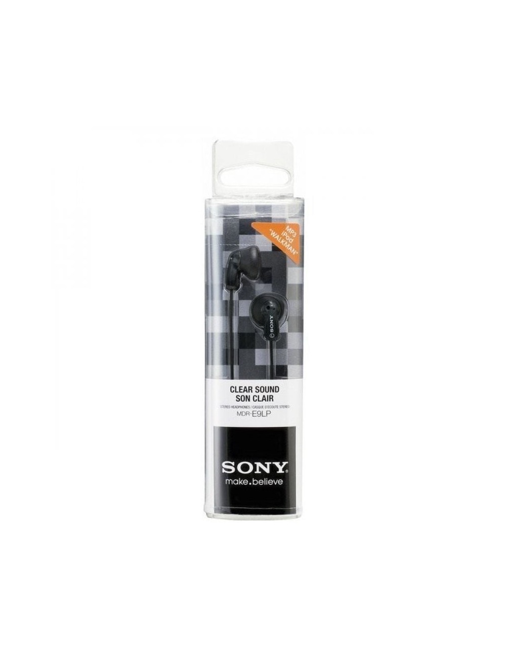 AURICULARS INTRAUDITIUS SONY MDR-E9LP - JACK 3.5 - NEGRE