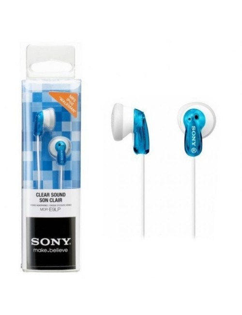 Auriculares Intrauditivos Sony MDR-E9LP/ Jack 3.5/ Azules