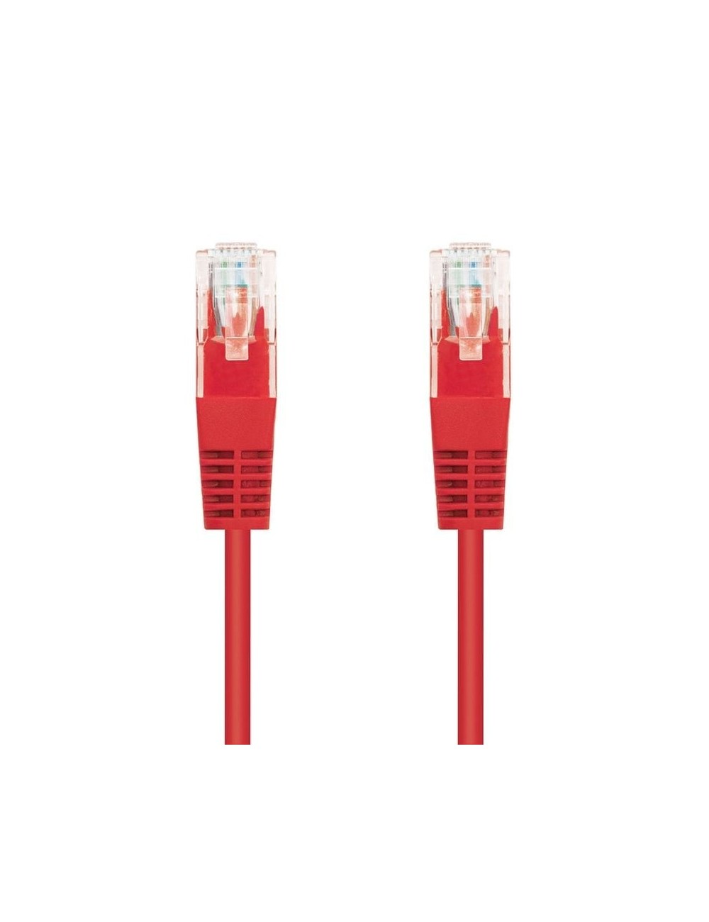 Cable de Red RJ45 UTP Nanocable 10.20.0402-R Cat.6/ 2m/ Rojo