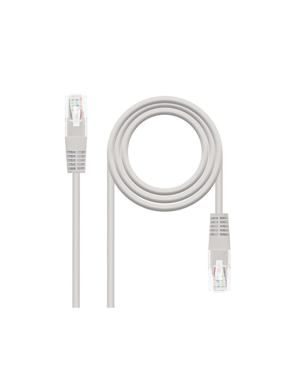 Cable de Red RJ45 UTP Nanocable 10.20.0403 Cat.6/ 3m/ Gris