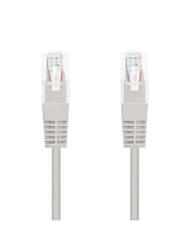 Cable de Red RJ45 UTP Nanocable 10.20.0405 Cat.6/ 5m/ Gris