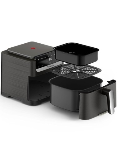 Freidora por Aire Airfryer / Sin Aceite Moulinex EZ866H/ 2020W/ Capacidad 7.5L