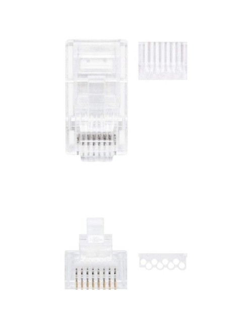 CONECTOR DE RED RJ-45 NANOCABLE 10.21.0201-10 UNITATS-CAT6