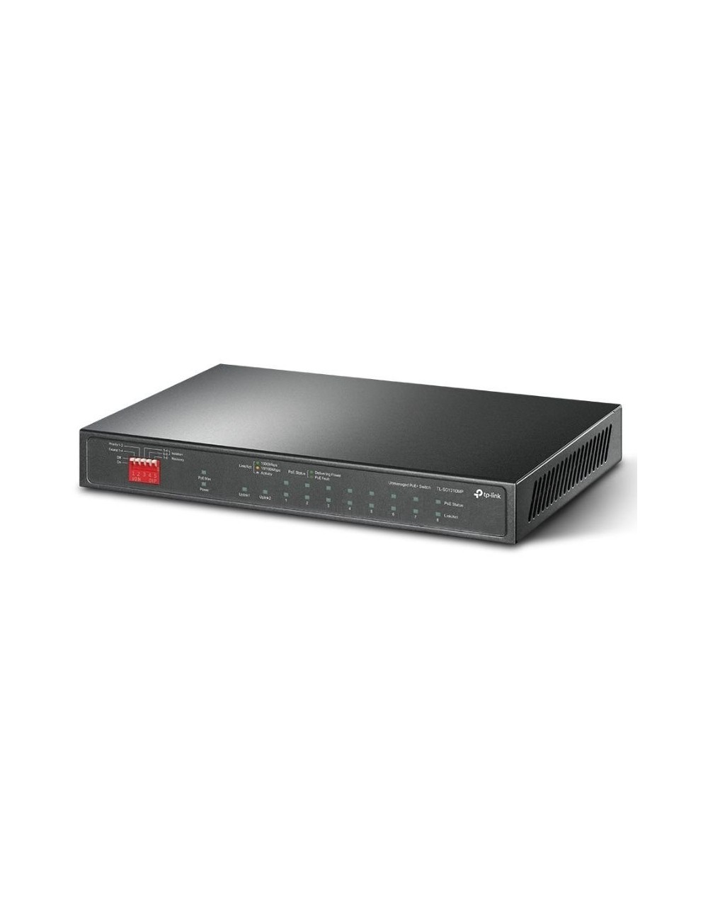 Switch TP-Link TL-SG1210MP 10 Puertos/ RJ-45 10/100/1000/ PoE+