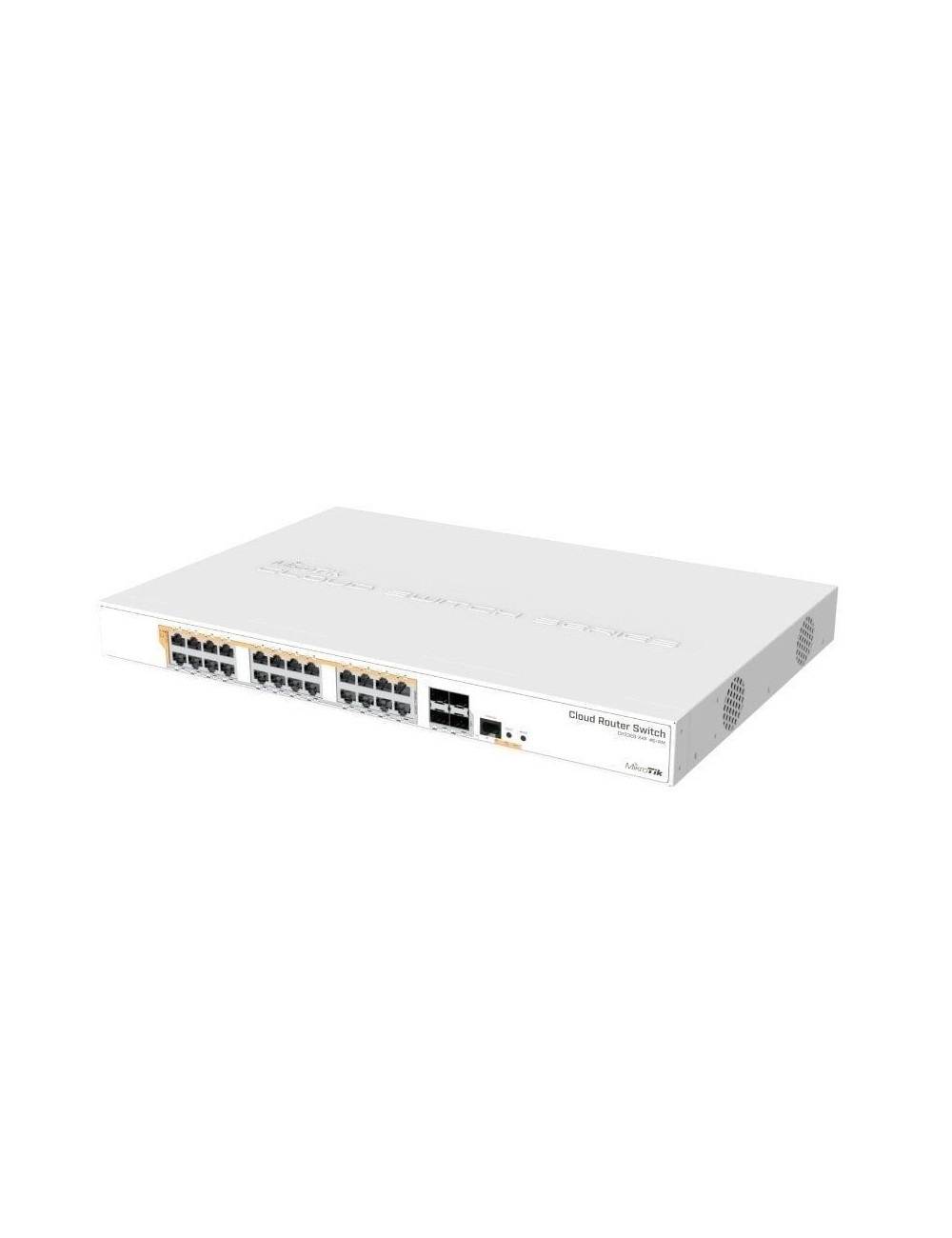 Switch Mikrotik CRS328-24P-4S+RM/ 28 Puertos/ RJ45 10/100/1000/ SFP/ PoE