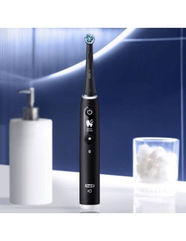 Cepillo Dental Braun Oral-B iO 6/ Incluye 2 Recambios/ Negro