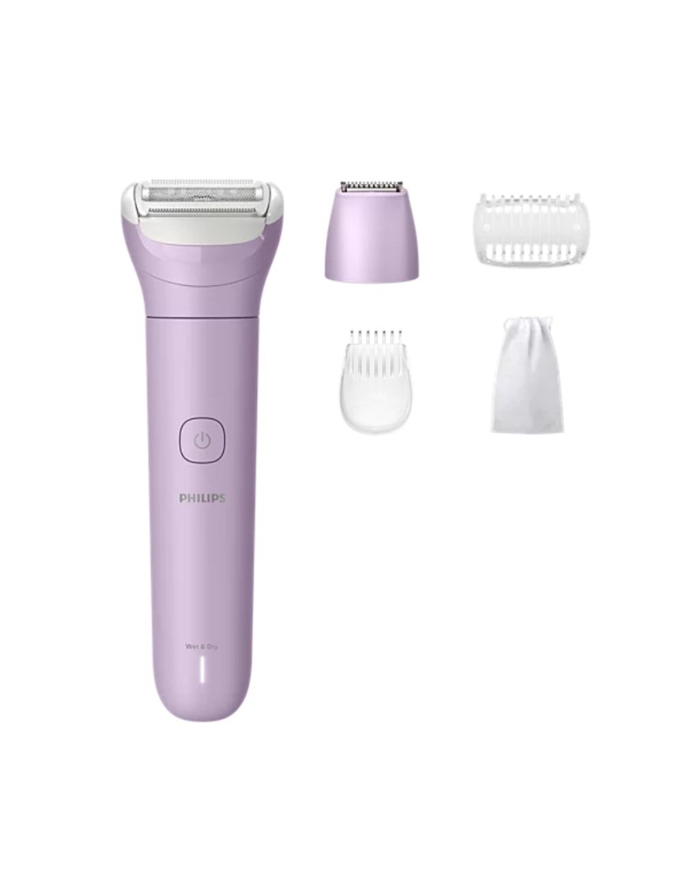 Cortapelos Philips Lady Shaver 6000 BRL138/00/ con Batería/ 4 Accesorios