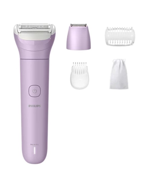 Cortapelos Philips Lady Shaver 6000 BRL138/00/ con Batería/ 4 Accesorios
