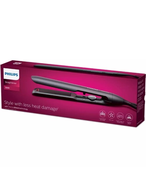 Plancha para el Pelo Philips Straightener 5000 BHS510/ Iónico