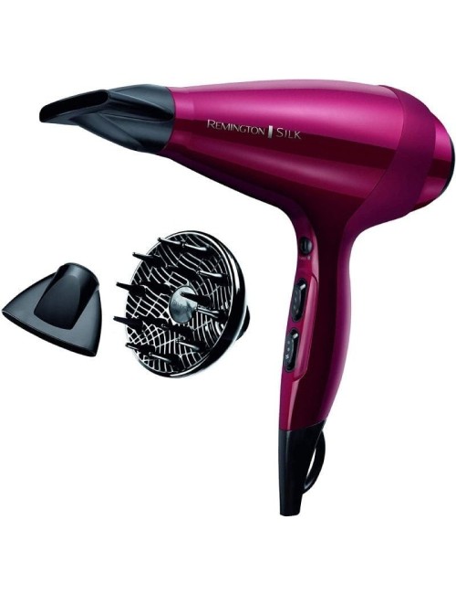 Secador Remington Silk Dryer AC9096/ 2400W/ Iónico/ Rojo