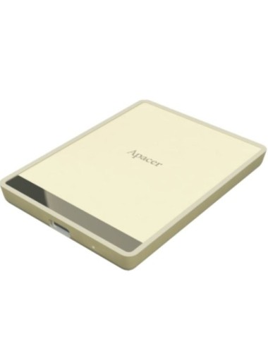 Disco Externo SSD Apacer AS724 512GB/ USB Tipo-C 3.2 Gen 2/ Crema